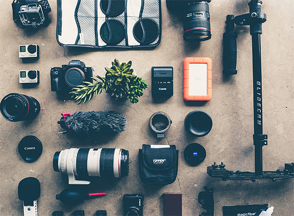 An array of lenses to get photography for beginners started