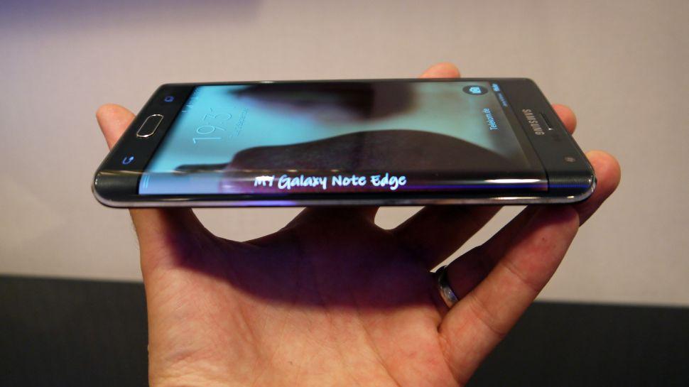 The Samsung Galaxy Note Edge