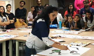 workshop-on-calligraphy-with-shipra-dutta