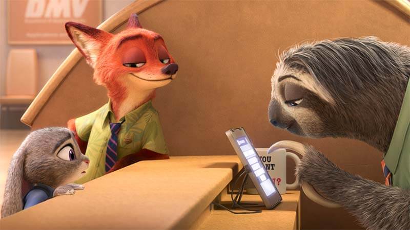 Computer Animated Zootopia