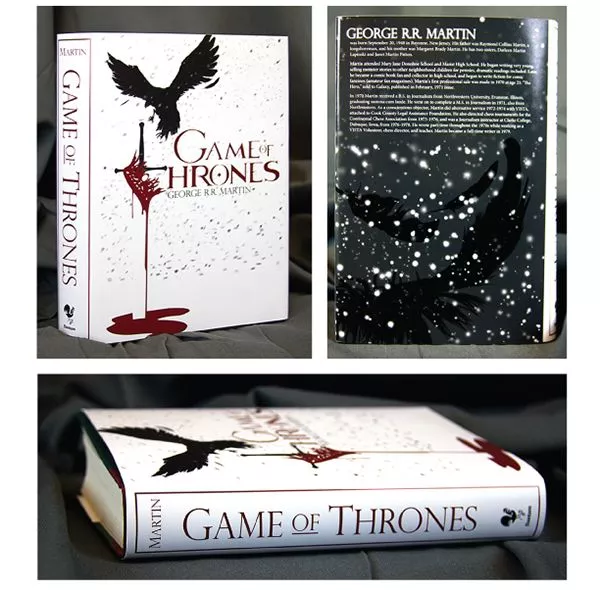 Game of Thrones Book Cover Designed