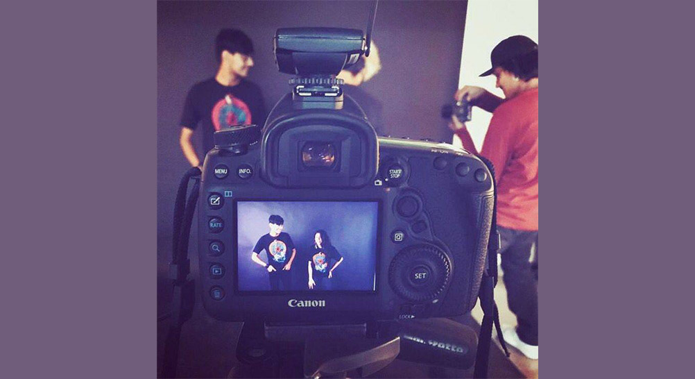 The photography lab is equipped with tools required for projects and documentation.