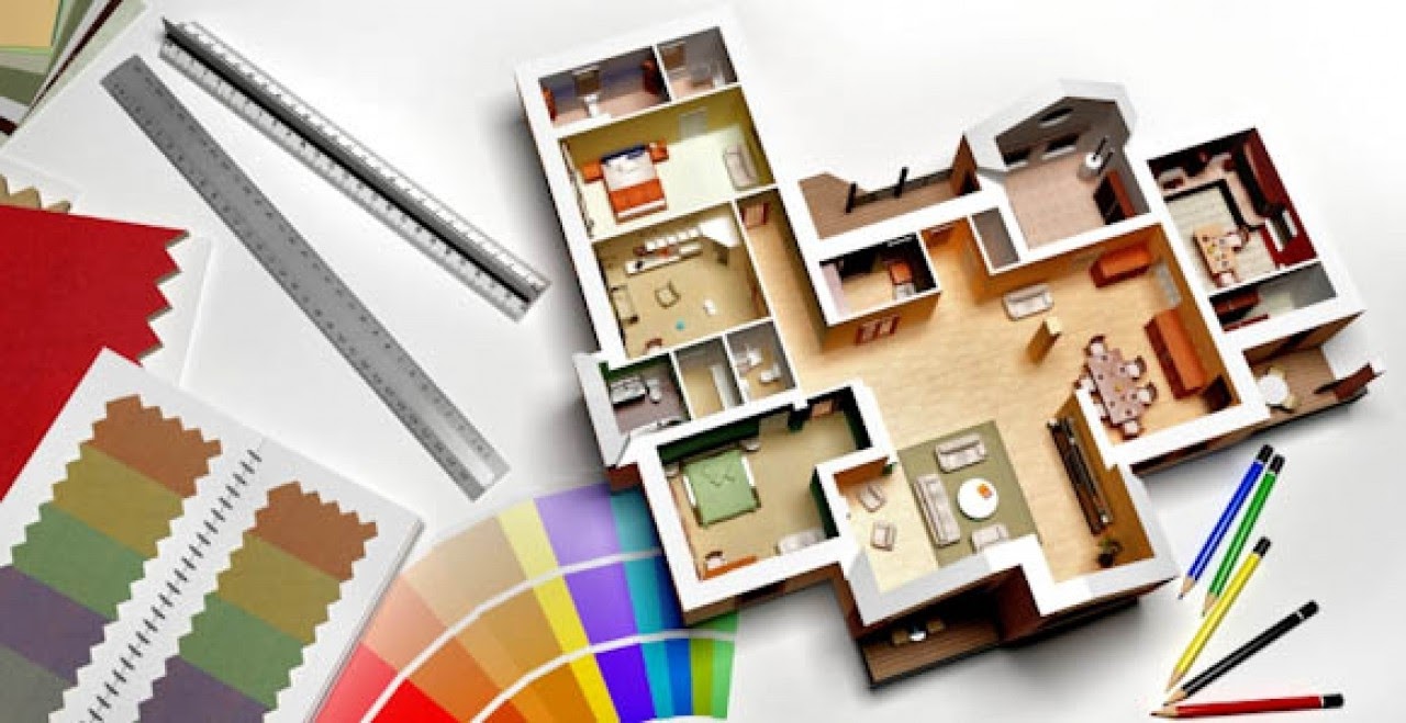 Interior Design Blueprint Planning