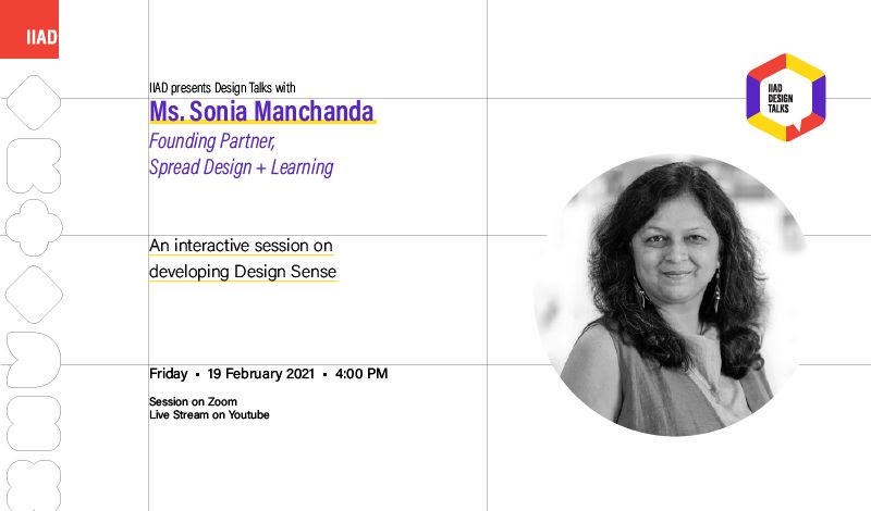 IIAD Design Talks with Sonia Manchanda