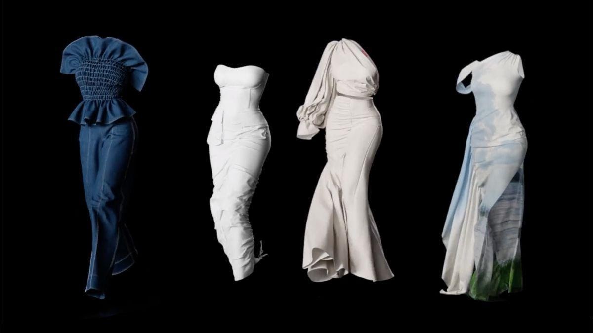 Women's Body Dress Fashion Designing