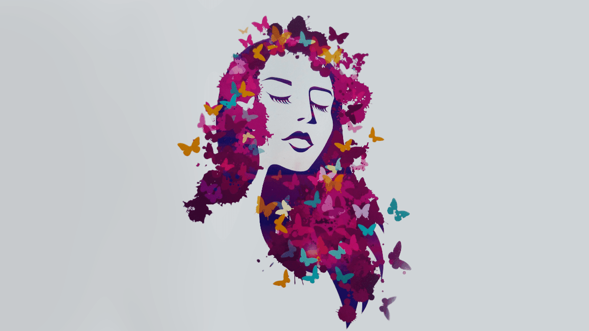 Butterfly Girl Design