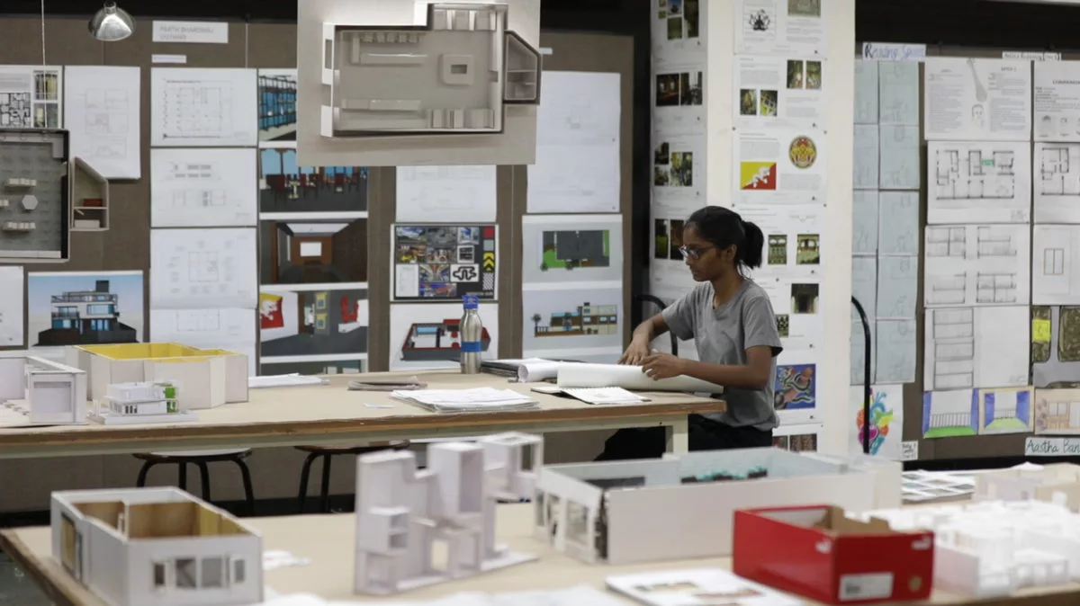 Shushmita Rai work at IIAD Graduate Show