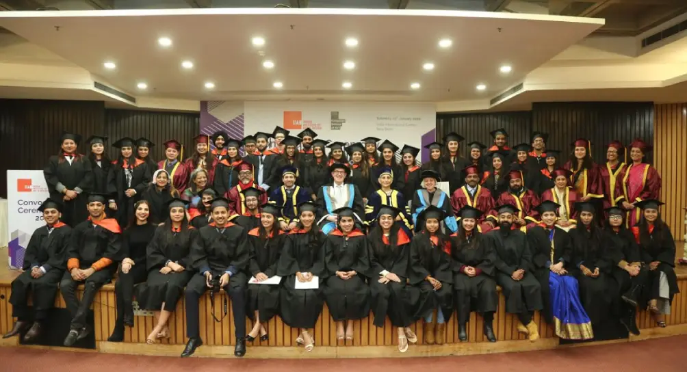 IIAD’s graduating Batch of 2019 at the Convocation Ceremony