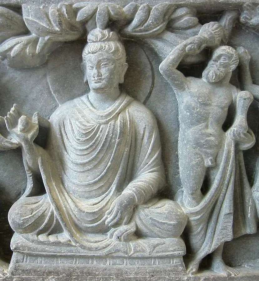 sculpture of Buddha