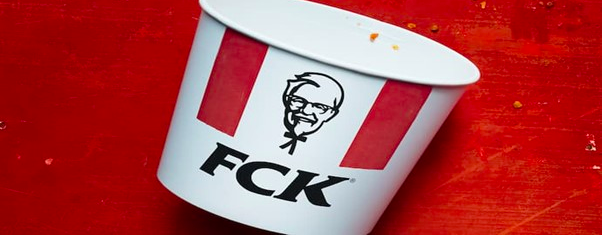 KFC Ad Logo Mirrored