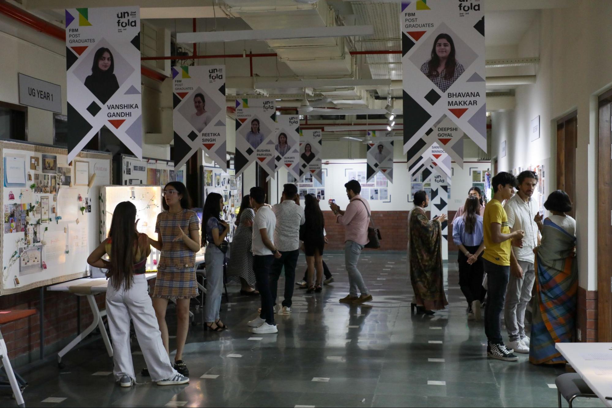 Unfold 2023 Graduate Show at IIAD