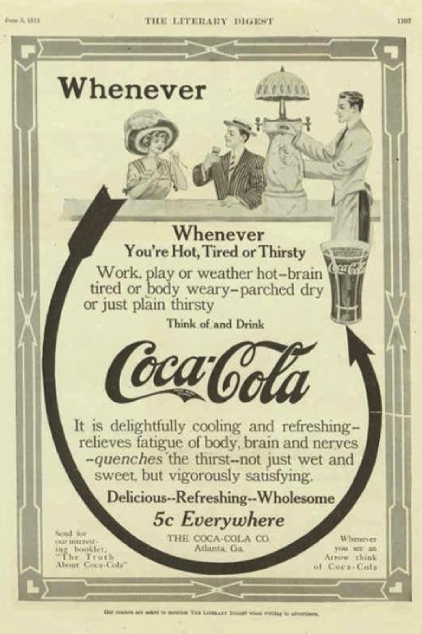  Iconic Coca-Cola Print Advertisement