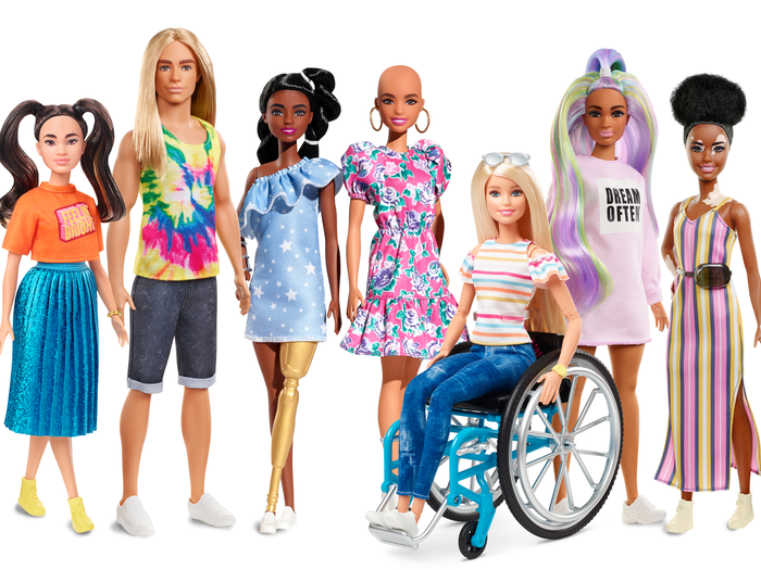 Mattel Barbie Dolls