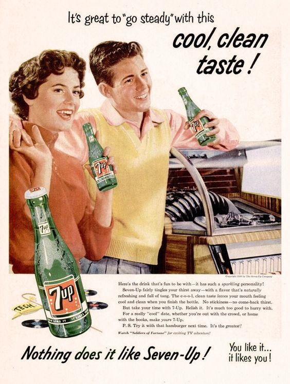  Iconic 7up Print Advertisement