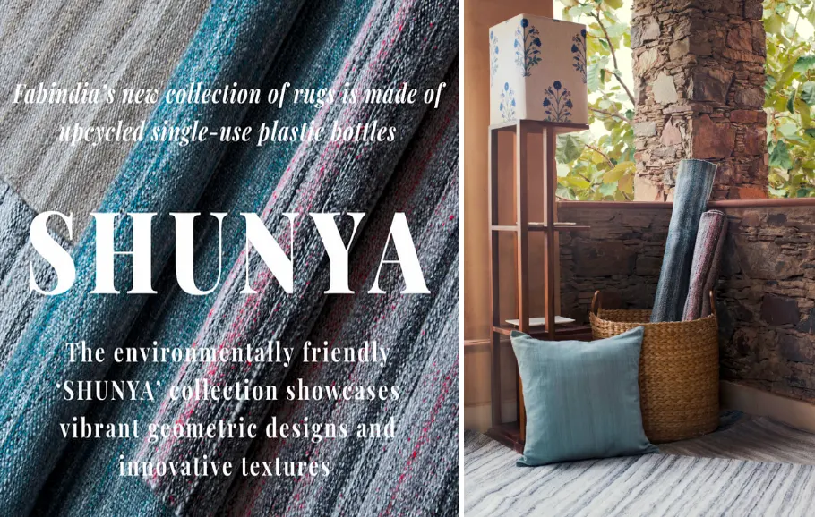 Fabindia's Shunya Collection featuring items