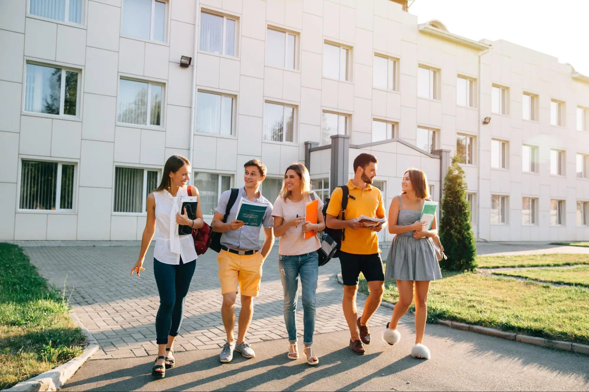 Students Going to College