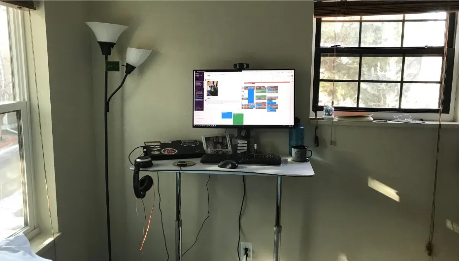 home office designed solely for the demands of remote work
