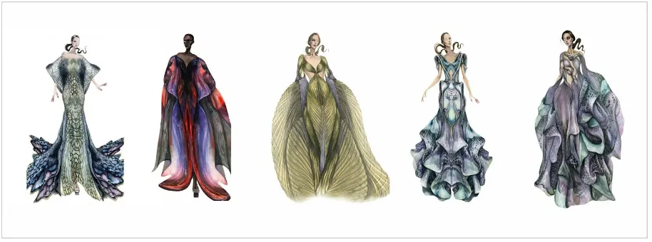 Dresses by Iris van Herpen