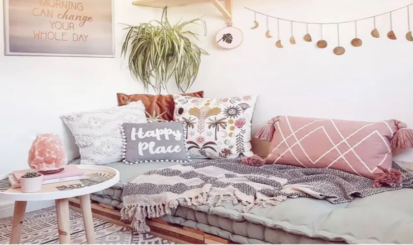 living room with cosy haven for socialising and unwinding
