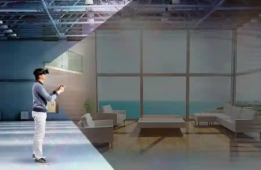 Interior Design with digital projection
