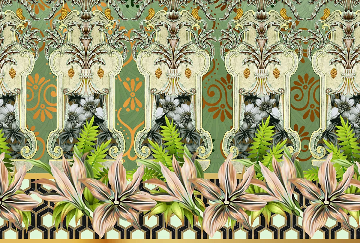 Close up of digital printing
