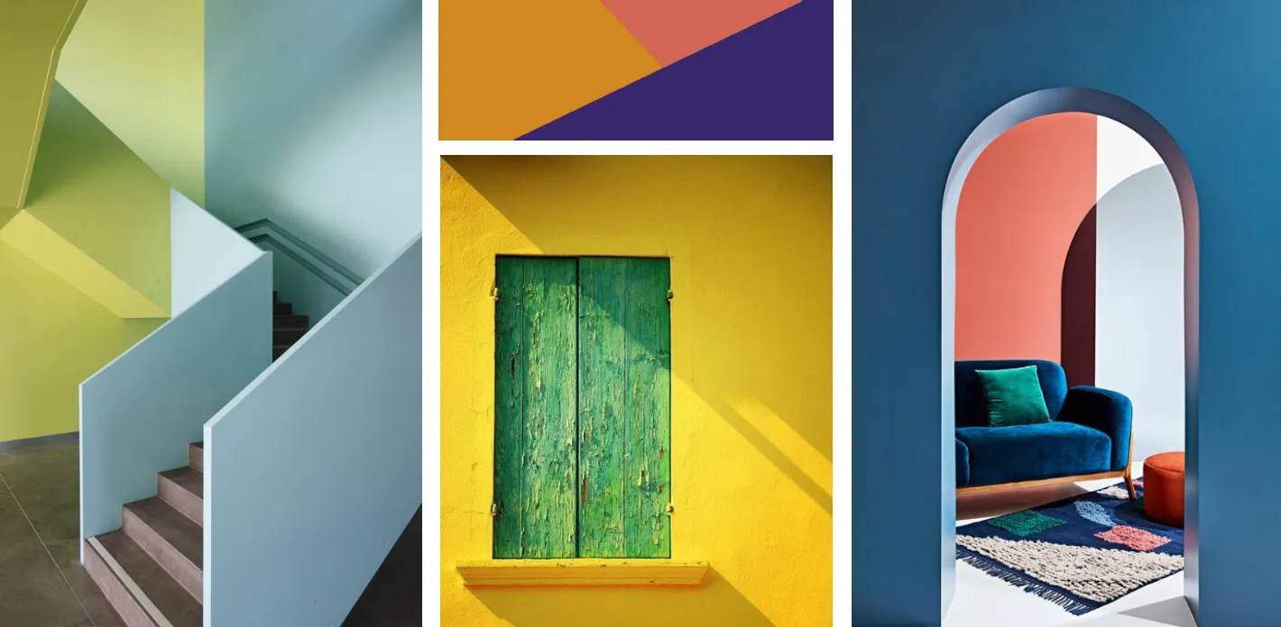 Bold and creative color palette inspirations