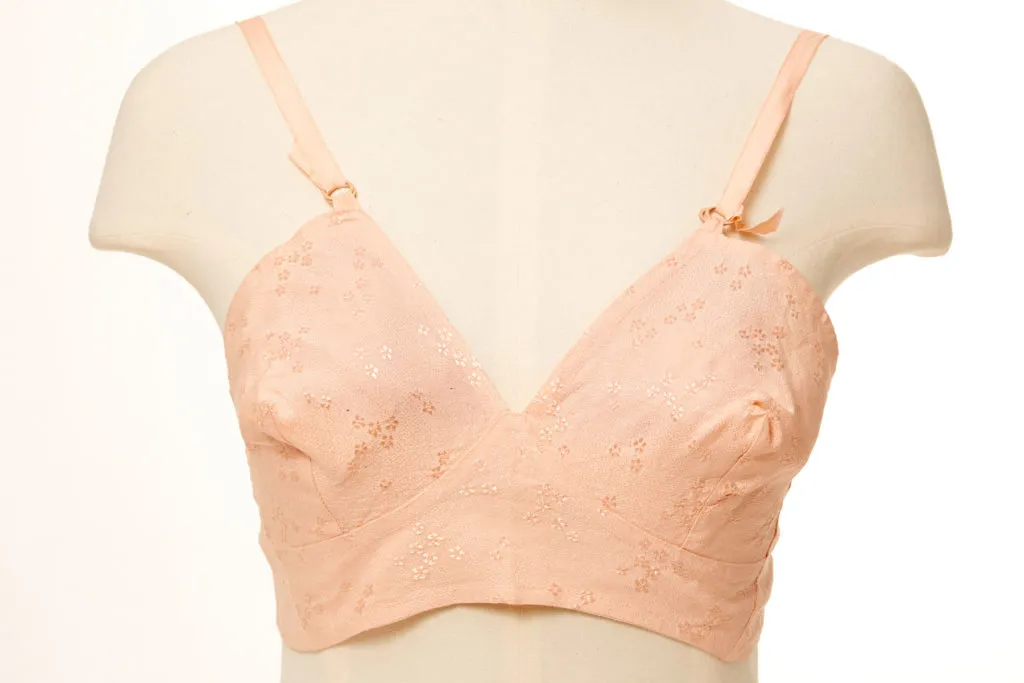 Mid-century soft cup bra
