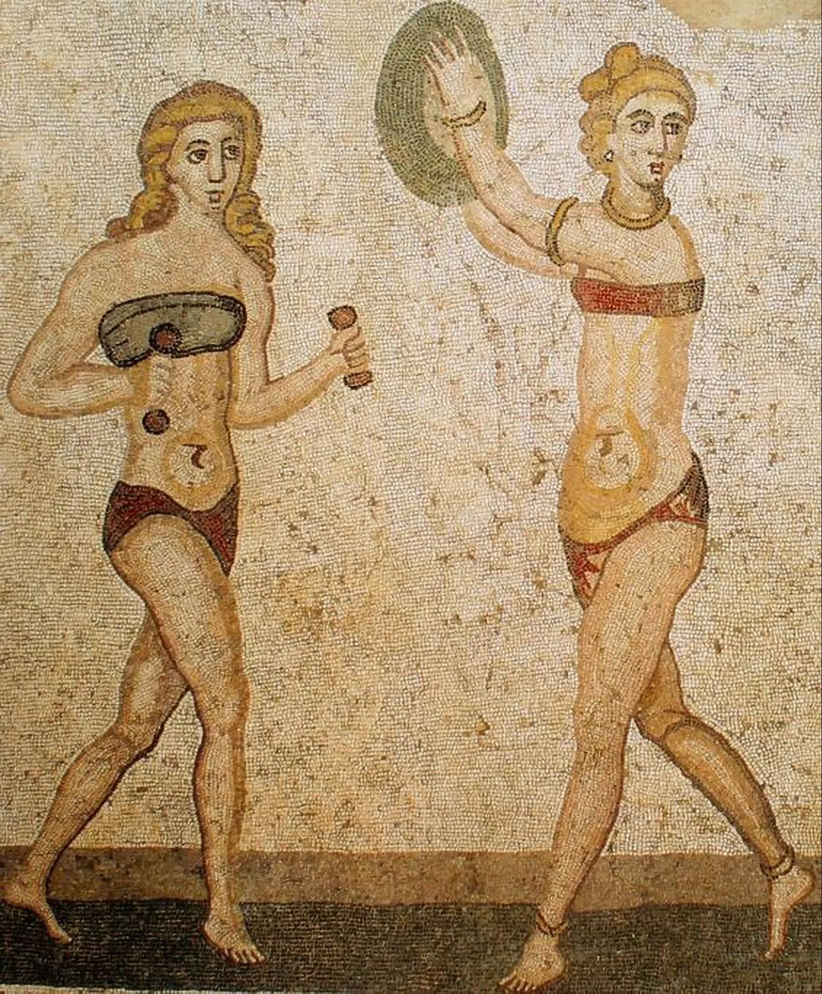 Ancient Roman sportswear lingerie