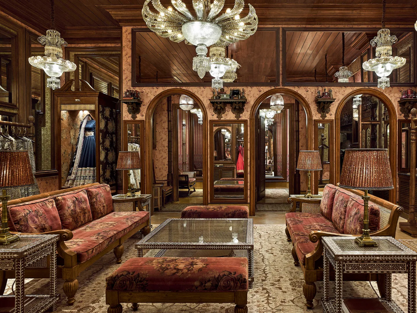 Luxury boutique interior