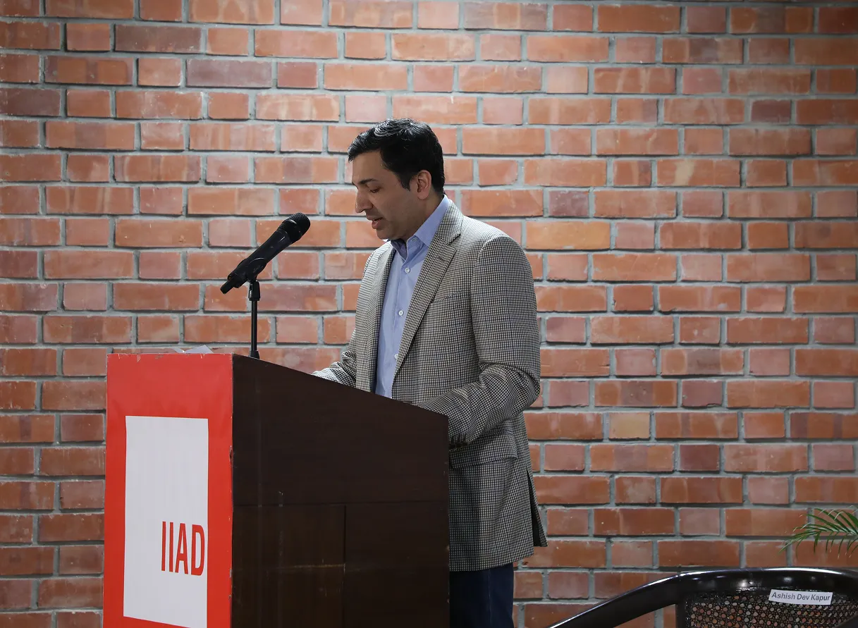 Dr. Jitin Chadha addressing the summit