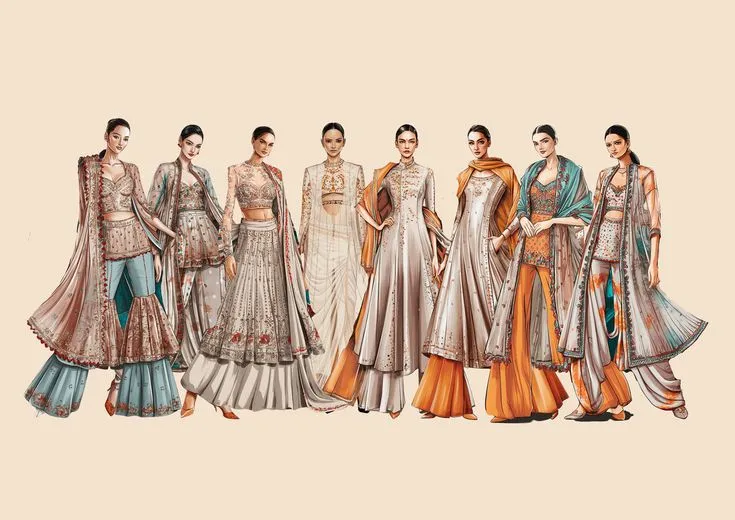 Fashion Designs Illustration