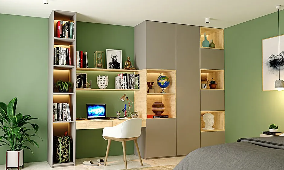 Modern study nook