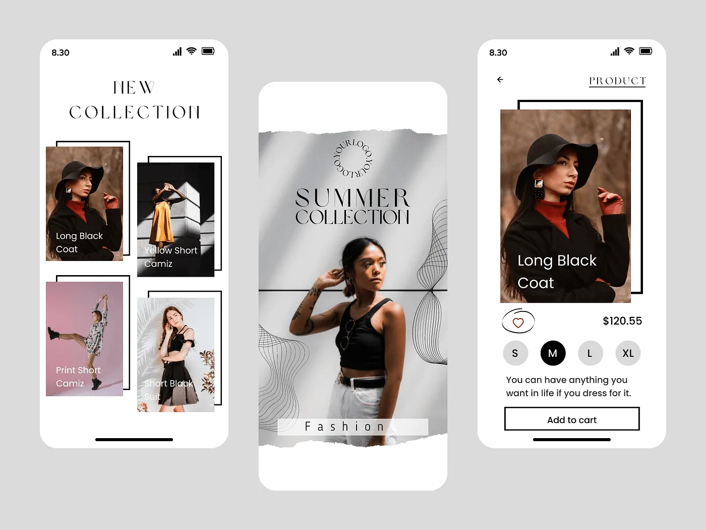  Summer Collection Fashion Mobile App