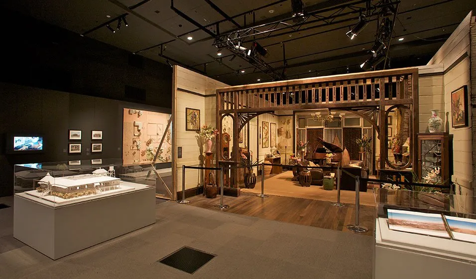 Interior design exhibit