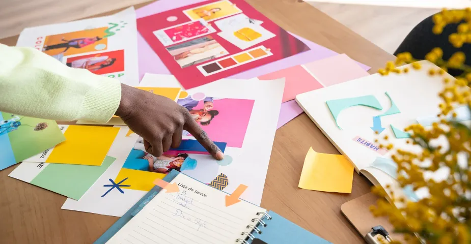 Interior design moodboards