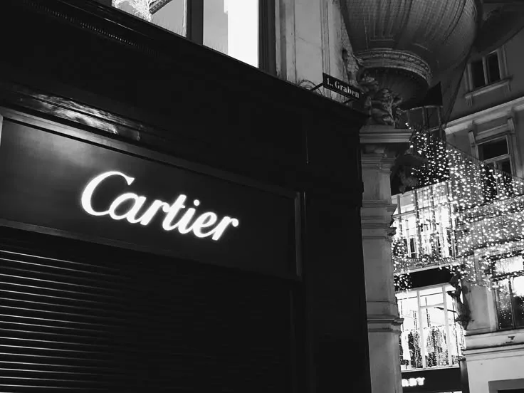 Cartier Storefront Sign