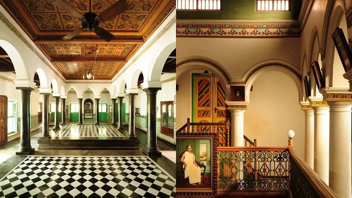Chettinad mansion inspired design