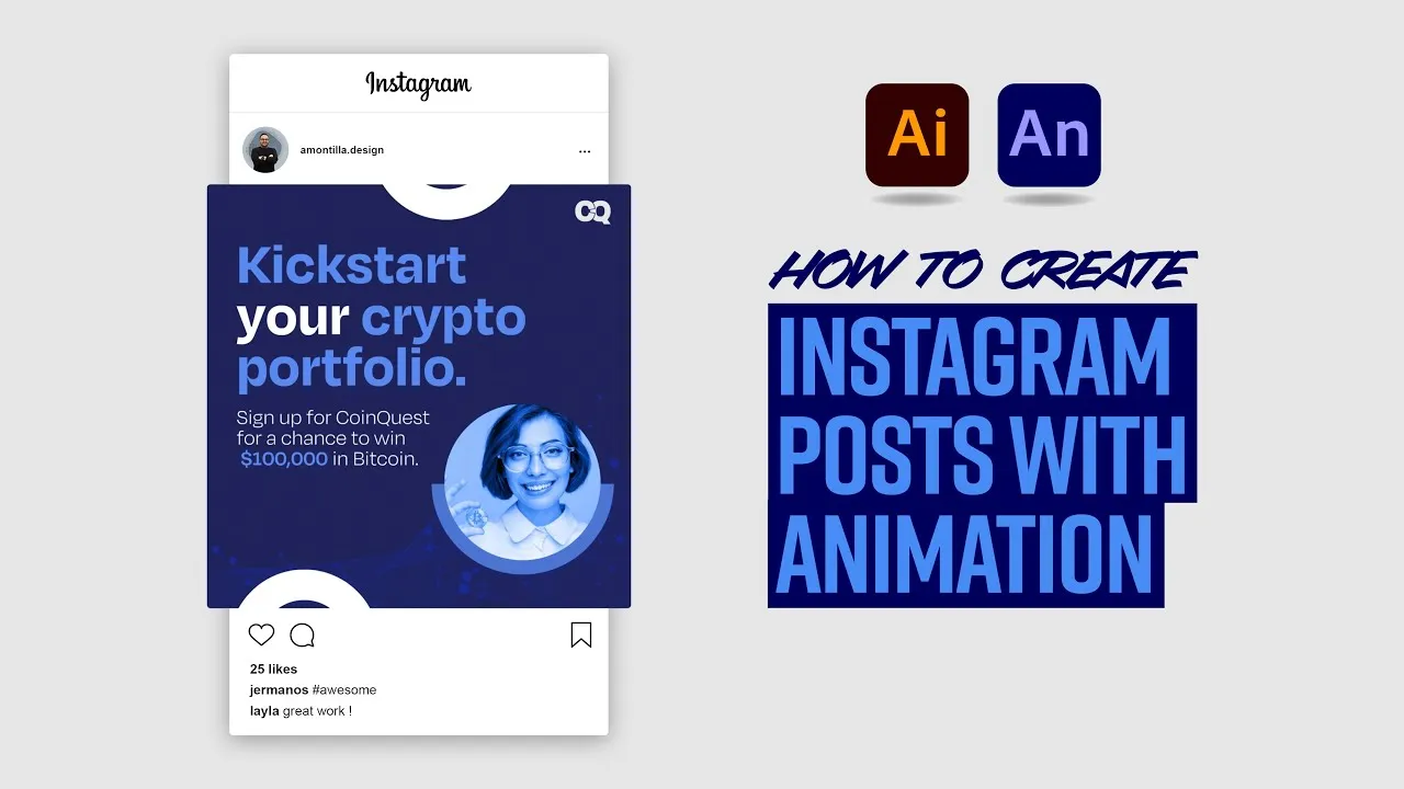 Short-form animated video advertising on YouTube platform interface.