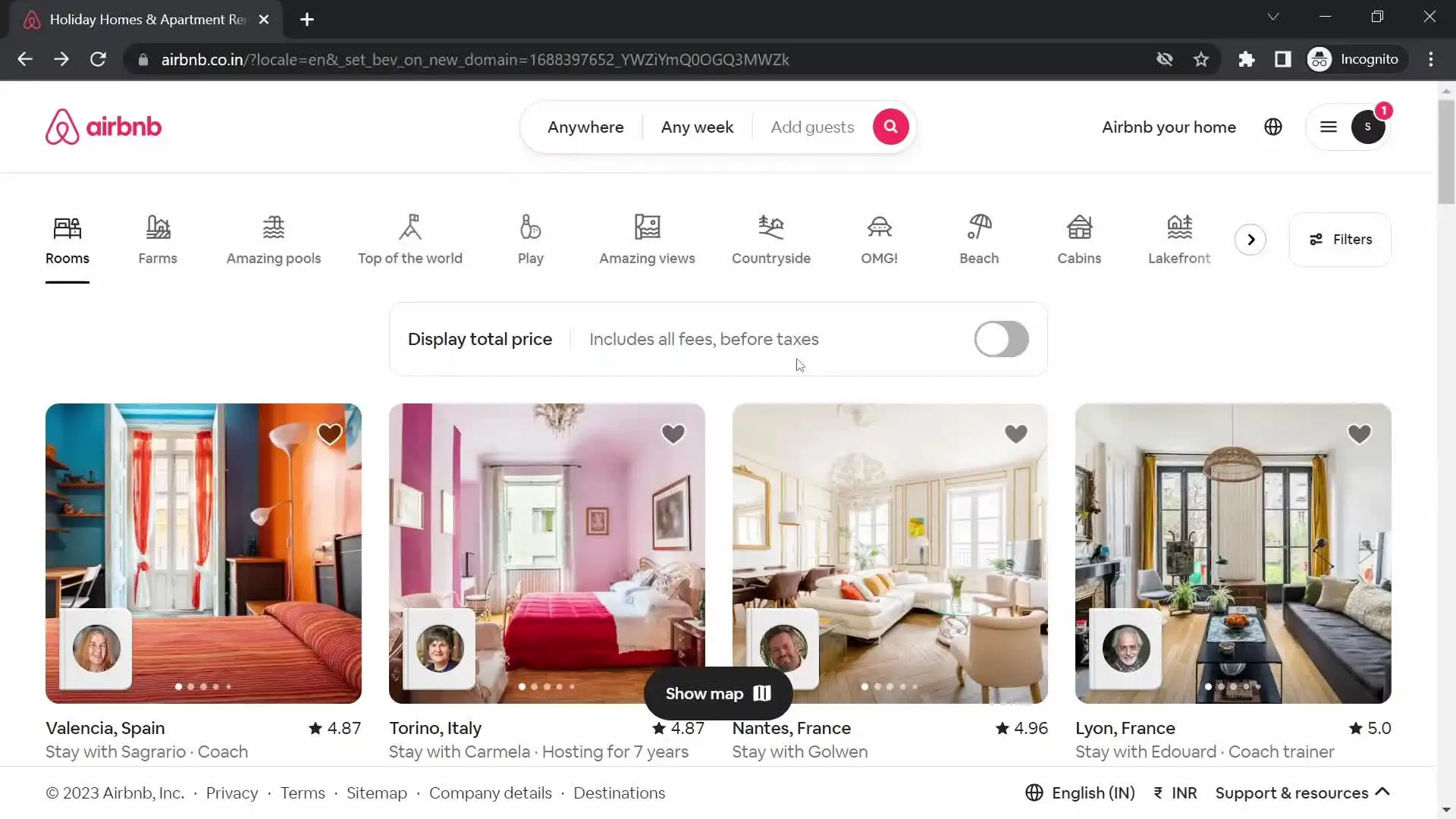 Booking interface from Airbnb displaying strong UI/UX elements.