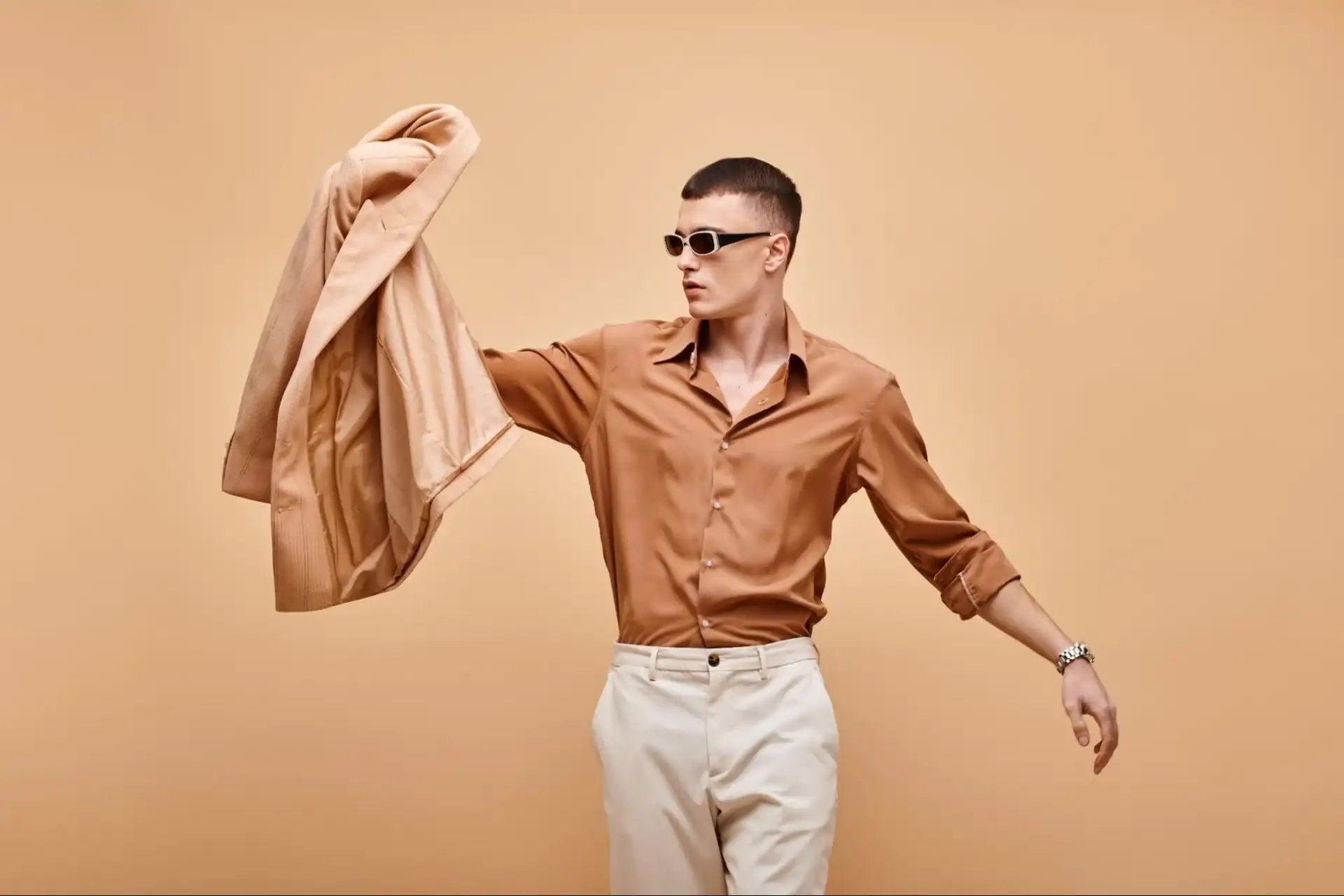 Minimalist luxury streetwear featuring premium fabrics and relaxed silhouettes