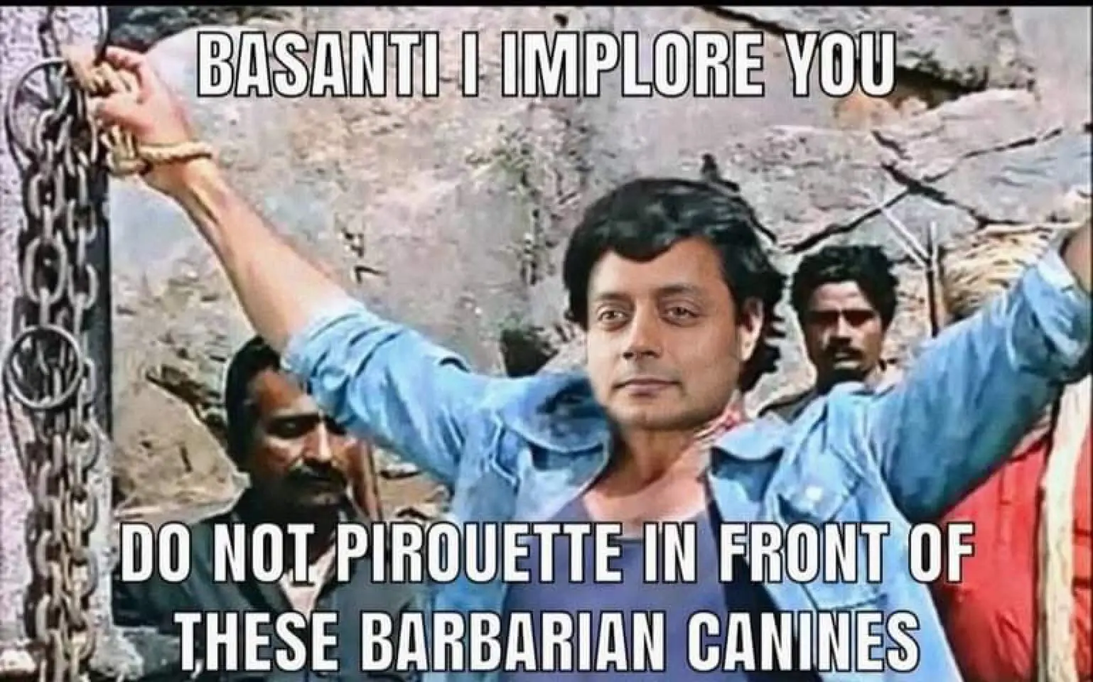 Regional meme in Indian languages showing how local humor and language shape meme culture uniquely.